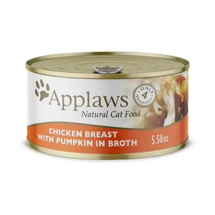 Applaws Natural Wet Cat Food Chicken Breast with Pumpkin in Broth